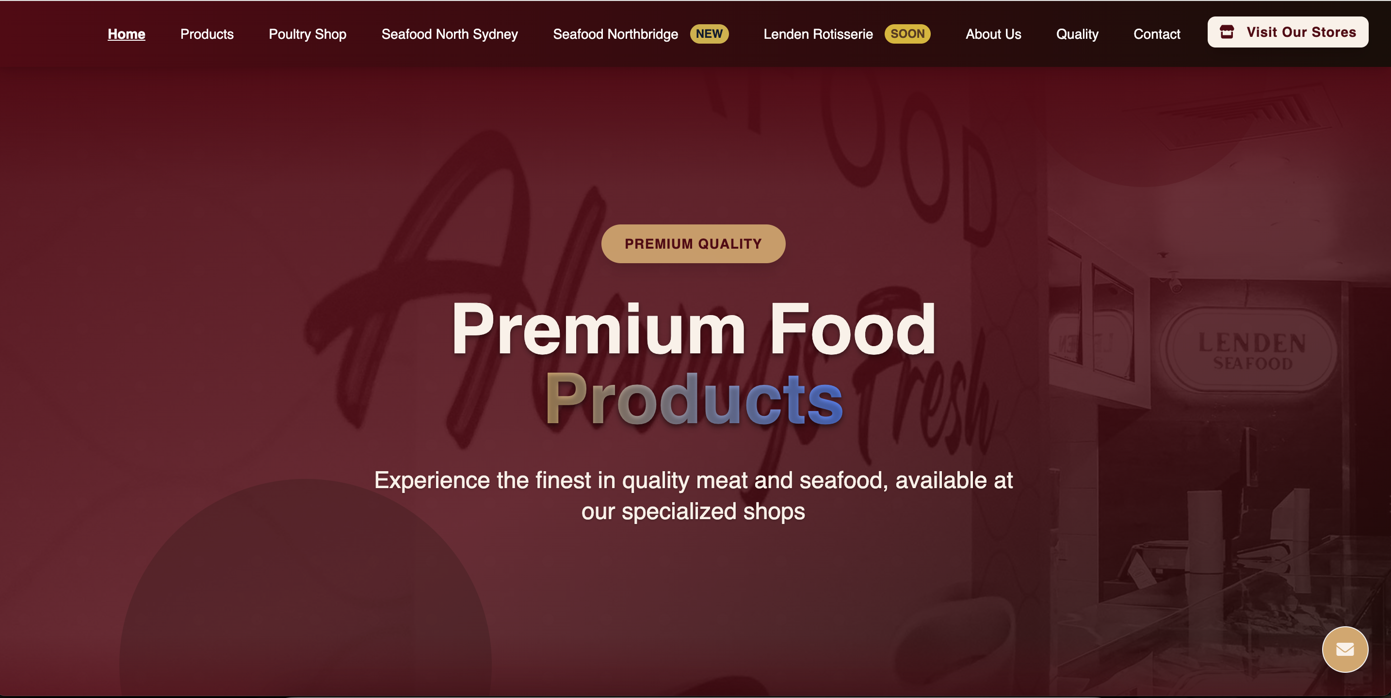 Lenden Restaurant Website